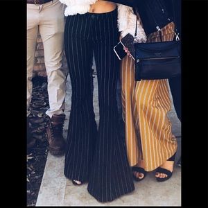 Litz denim flare jean